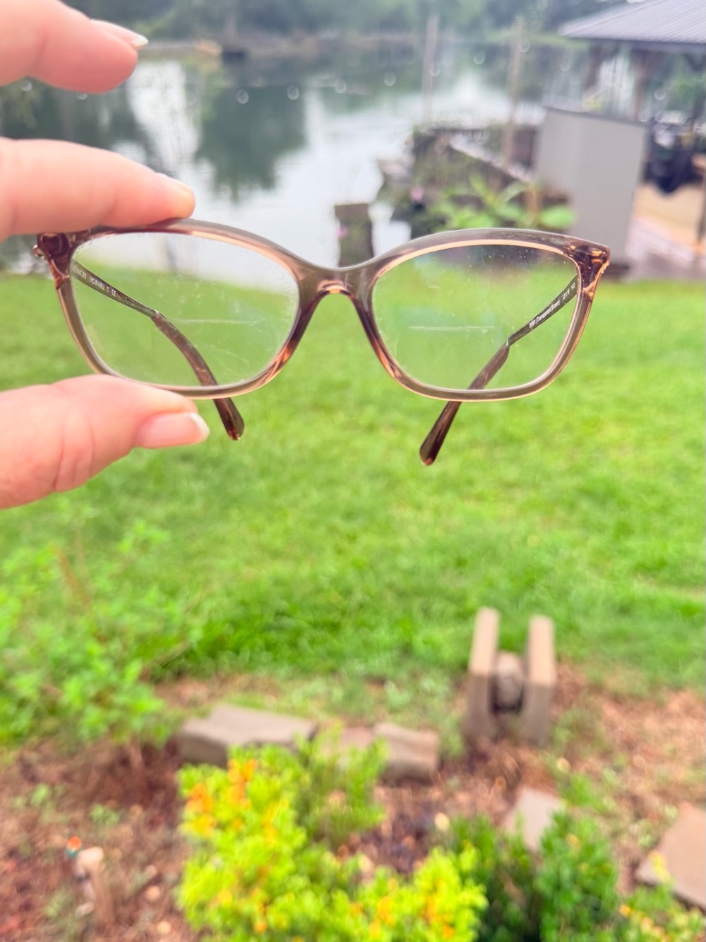 Coach Tortoiseshell Cat-Eye Glasses - Brown.  2nd pair.
